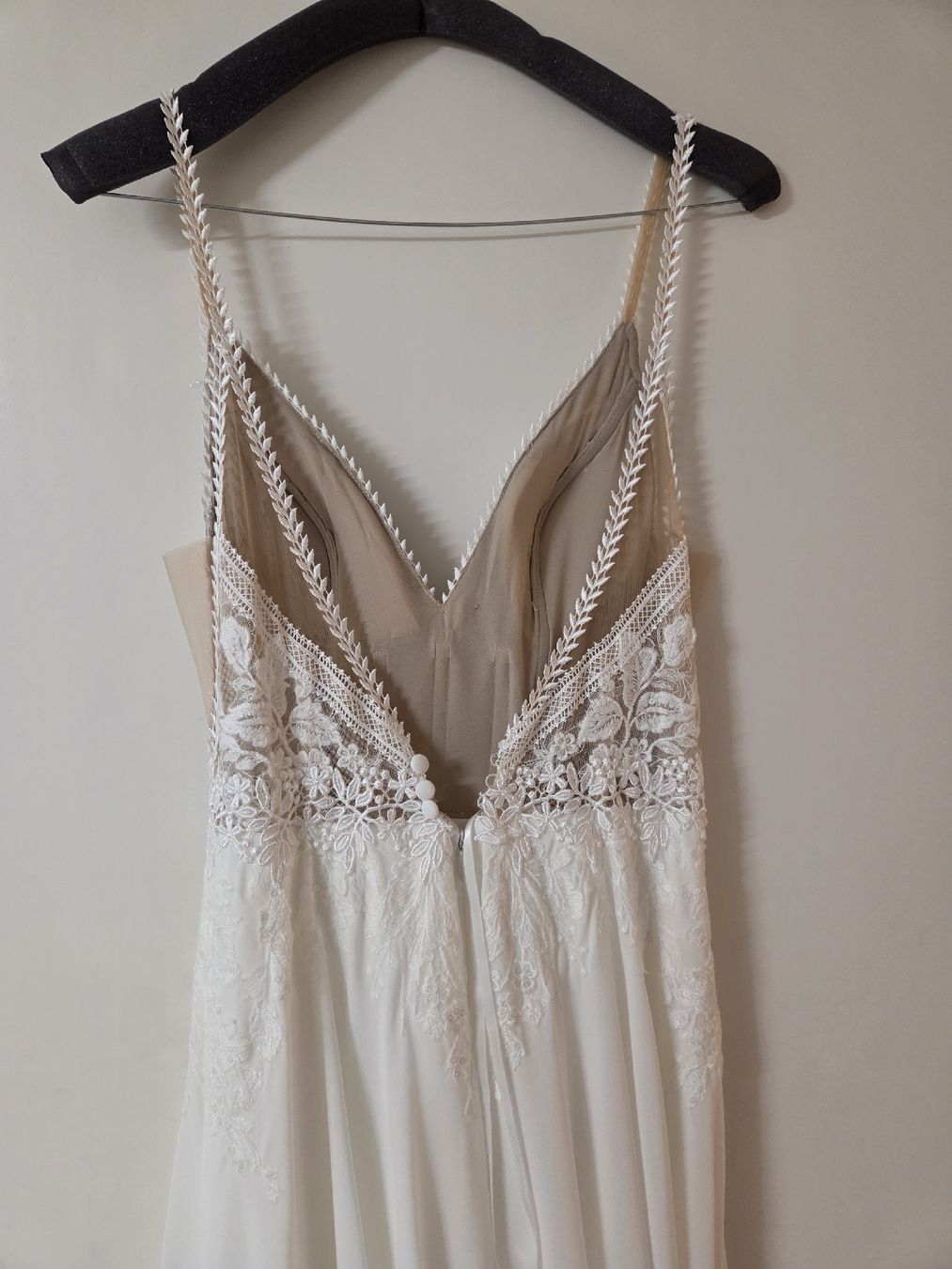 Vestiti: Wunderschönes Brautkleid, Gr. 36, ivory, Spitze Sommer – Usato da Niederglatt ZH venduto da Trachsi 7