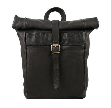Lederrucksack Torino - Farbe: Schwarz