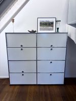 USM Haller Highboard auf Füsschen reinweiss