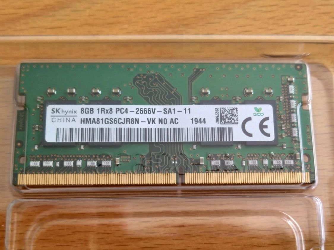 Lenovo Memoria / RAM: SODIMM, 8GB, SK Hynix PC4-2666V – Usato da Zofingen venduto da hb9fsx