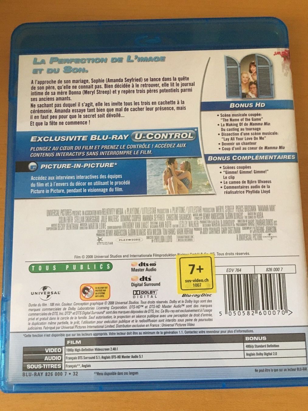 Alle DVDs: Mamma Mia ! (Blu-Ray) – Gebraucht aus Neuchâtel von Tradeboi 1