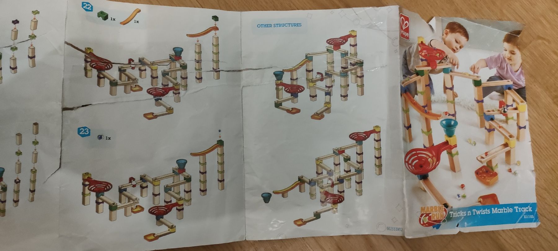 Hape Giocattoli: Hape Marble Run Tricks n Twists Marble Tracks Murmelbahn – Usato da Muri AG venduto da Suiphi 3