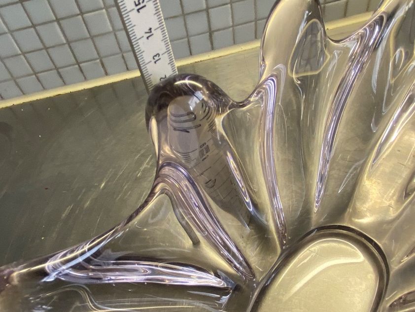 Ciotole: Murano, daum, Vannes, grosse Kristallglas Schale – Usato da Solothurn venduto da BORGHAGEN 5