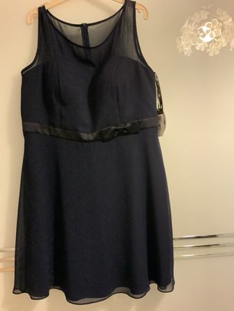 Damen Abendkleid Vera Mont dunkelblau Grösse 46 neu