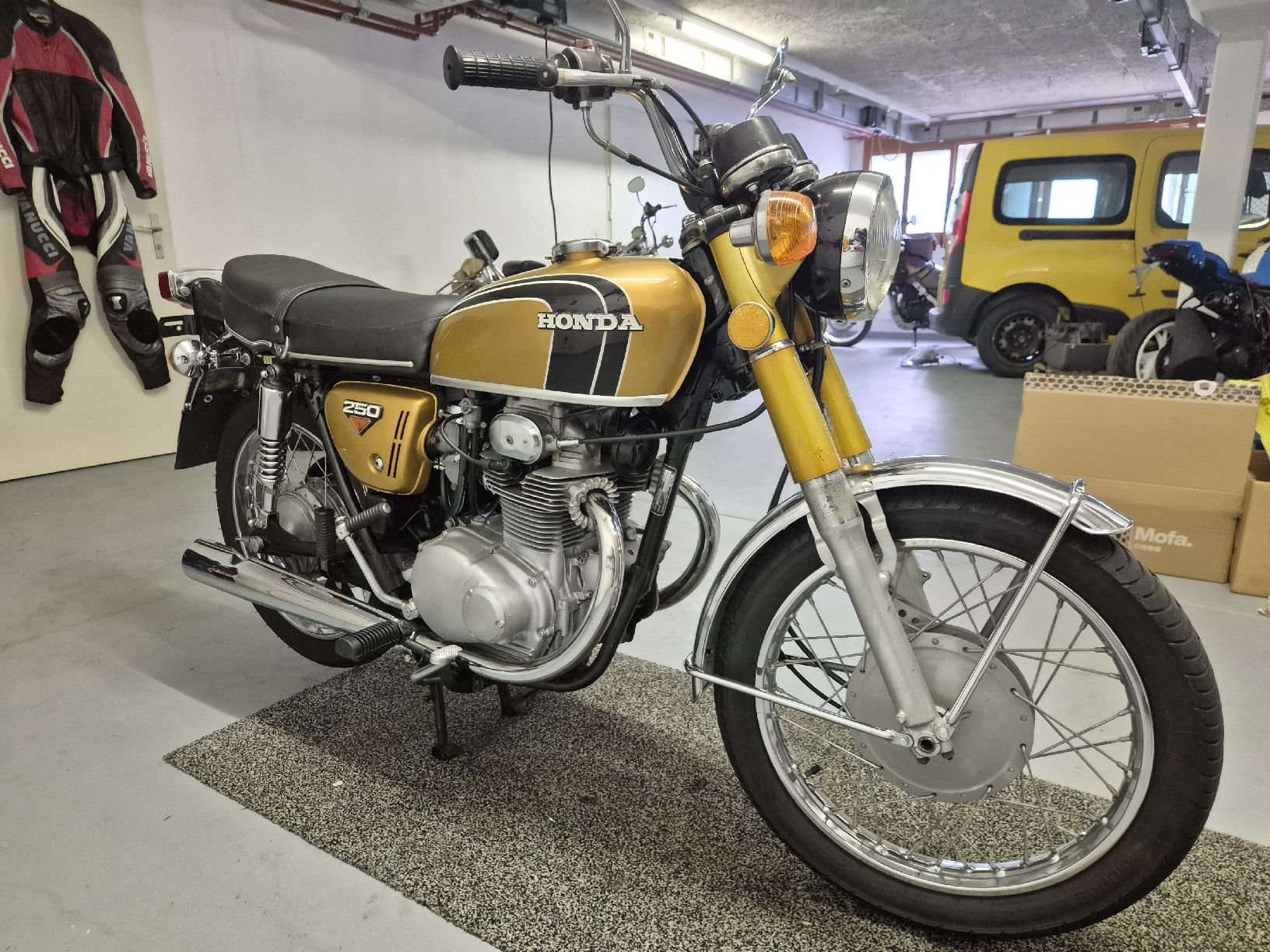 Honda Strasse: Honda CB 250 Veteranstatus  – Gebraucht aus Wynau von Bastel87 7