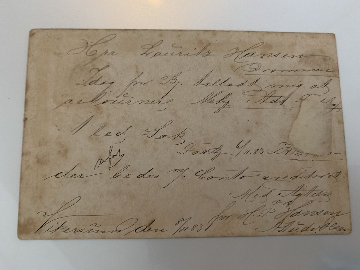 Cartoline postali: Alte Postkarte Norwegen 1882 Brev-Kort. – Usato da Erlenbach ZH venduto da Ritschly 2