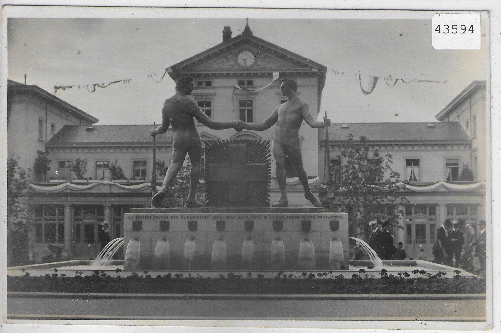 Cartoline postali: Aarau - Schweiz. Schützendenkmal – Usato da Ettingen venduto da Kartenplanet