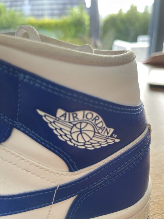 Jordan Chaussures femmes: Air Jordan 1 Mid Gr. 37.5 / US 6.5 💙🤍 Schuhe – D'occasion à magden par maikik 4