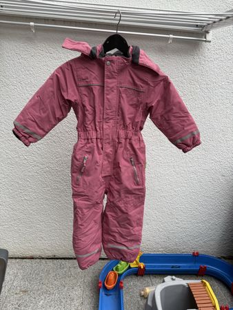Kinder Schneeanzug CeLaVi rosa Grösse 104 guter Zustand