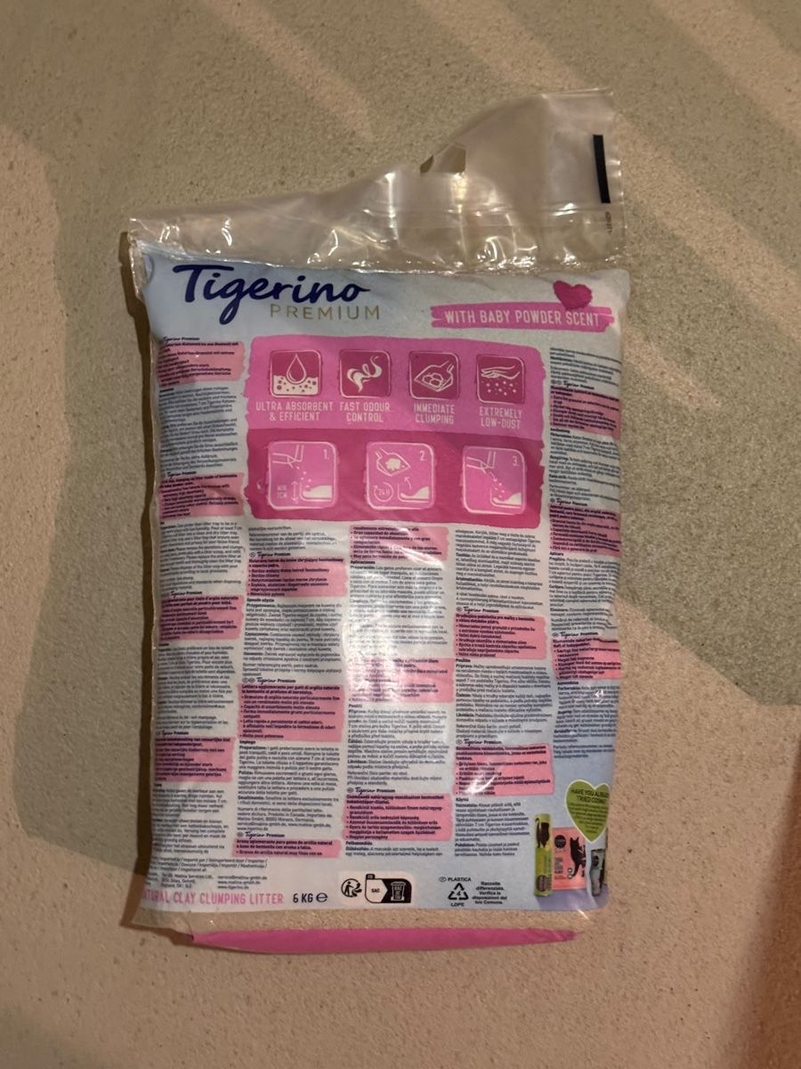 WC: Tigerino Premium Katzenstreu – Nuovo (secondo la descrizione) da Steffisburg venduto da nadine1211971 1