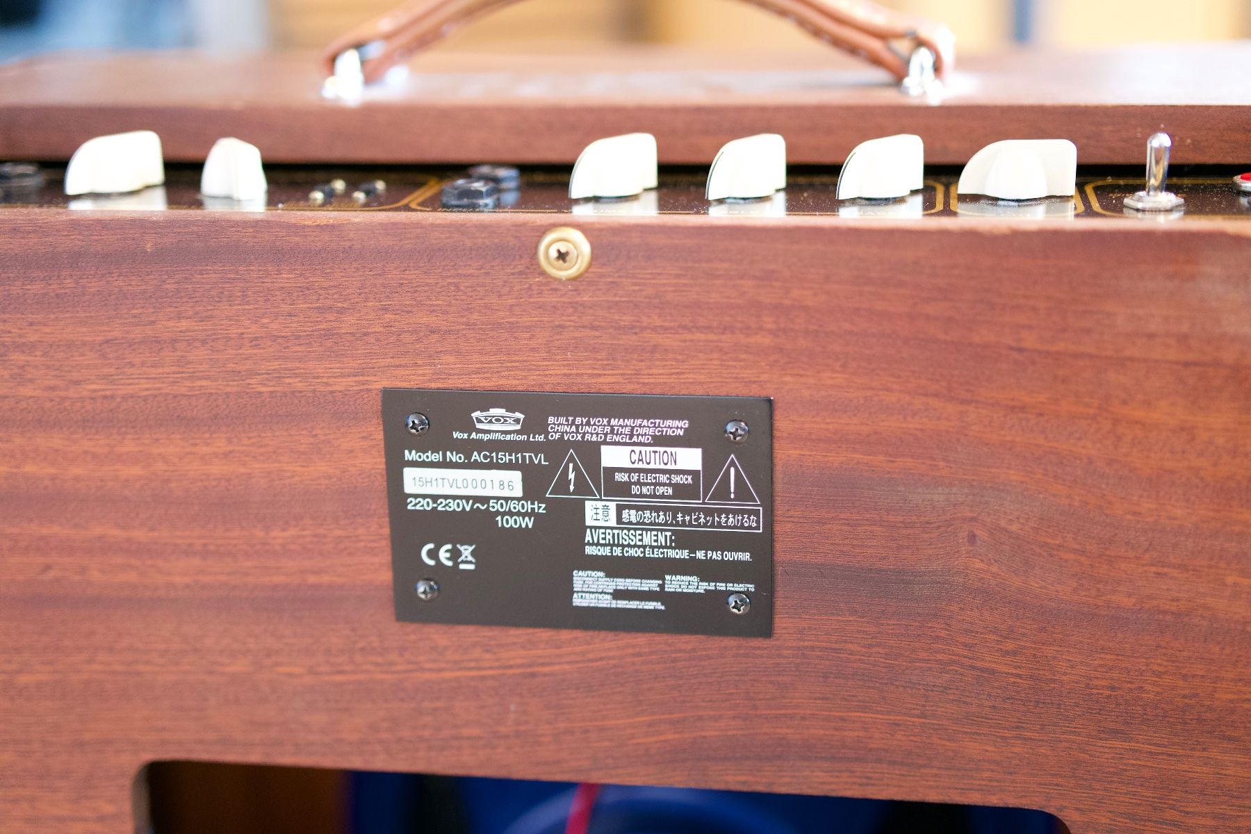 Vox Amplificatori: Vox AC 15 Heritage Collection – Usato da Zürich venduto da Kingcaruso 4
