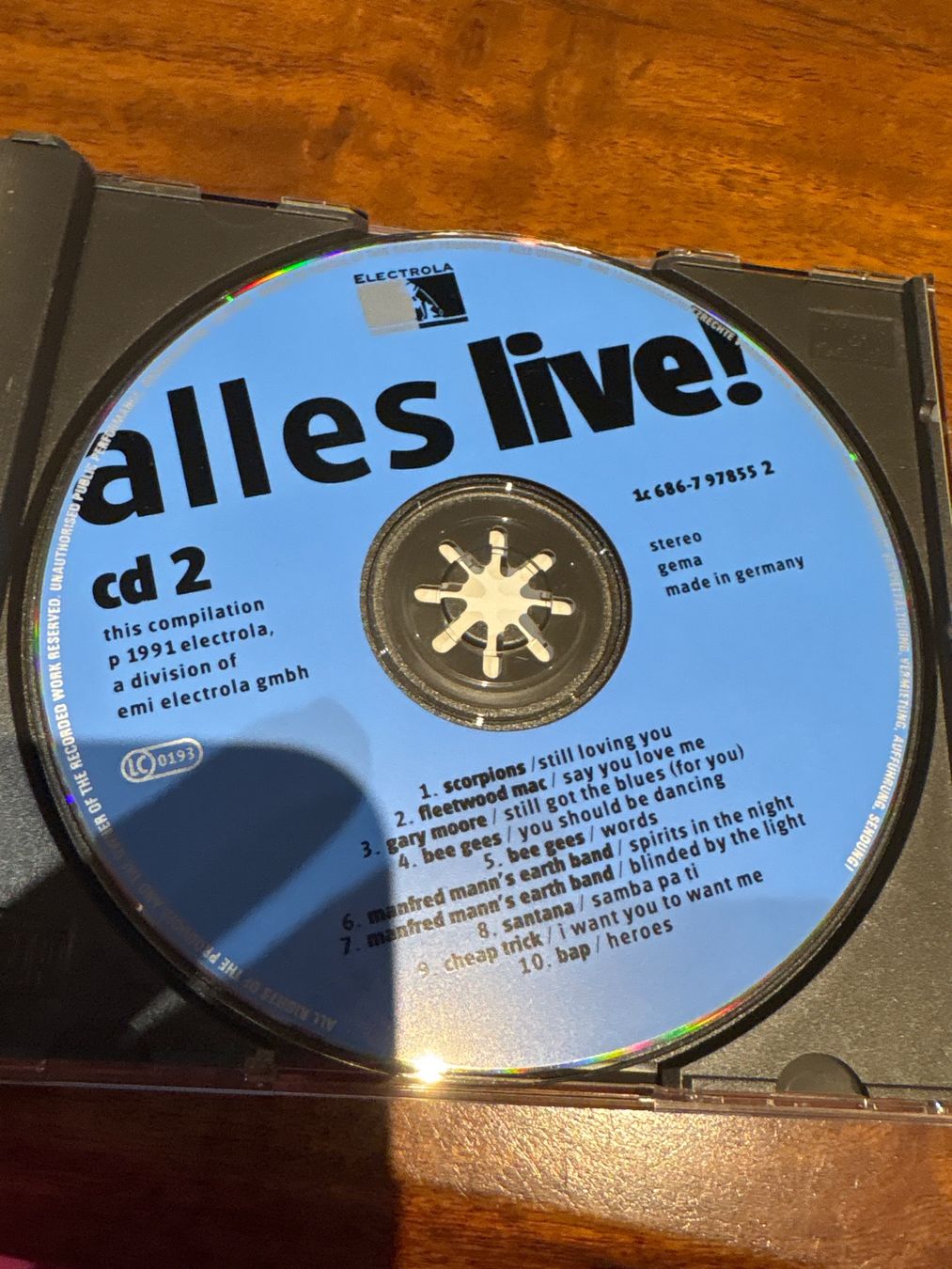 CD: Alles Live! Doppel CD Top Zustand – Usato da Andwil SG venduto da schmei 3