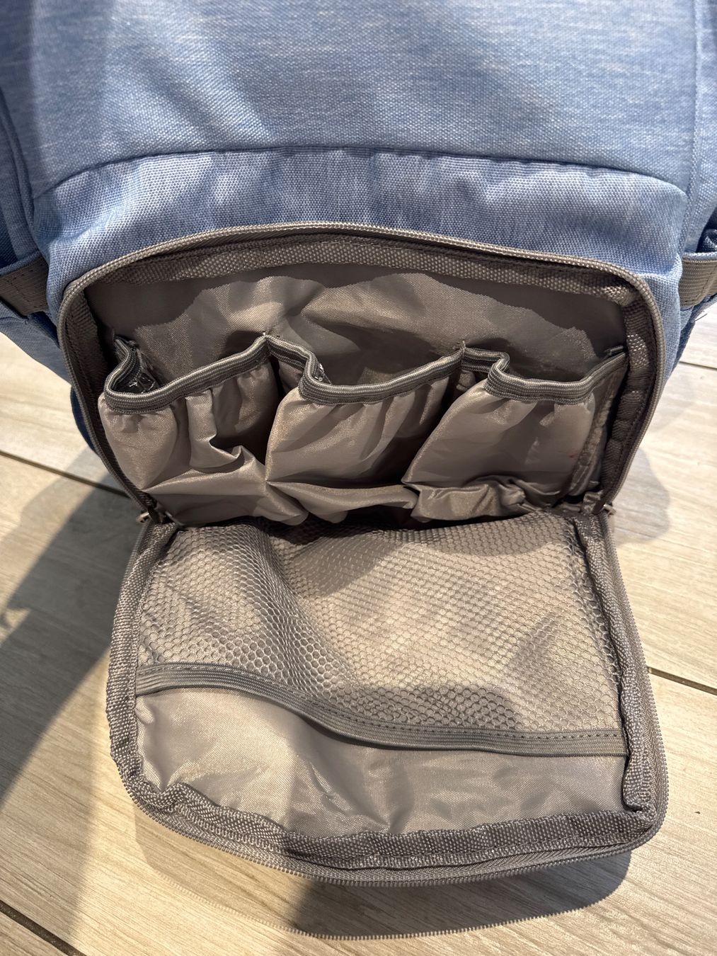 Zaini: Wickelrucksack von Petite Star hellblau – Usato da Gelterkinden venduto da Familienferien 2