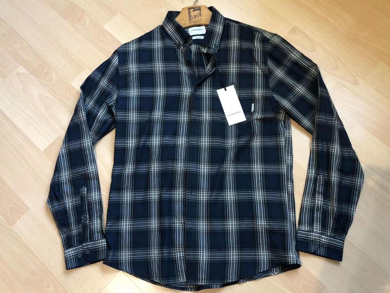 Camicie: Hemd Slimfit Gr.39/40 Marke LINDBERGH – Nuovo (secondo la descrizione) da Jona venduto da ASMARADO