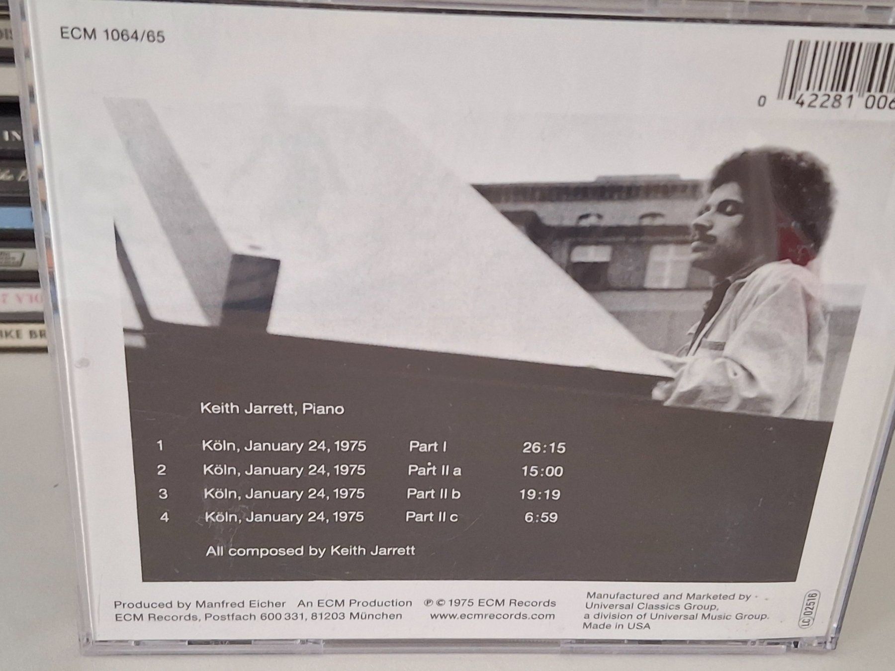 CD: CD Keith Jarrett - The Köln Concert – Usato da Aarberg venduto da Jackup1 1