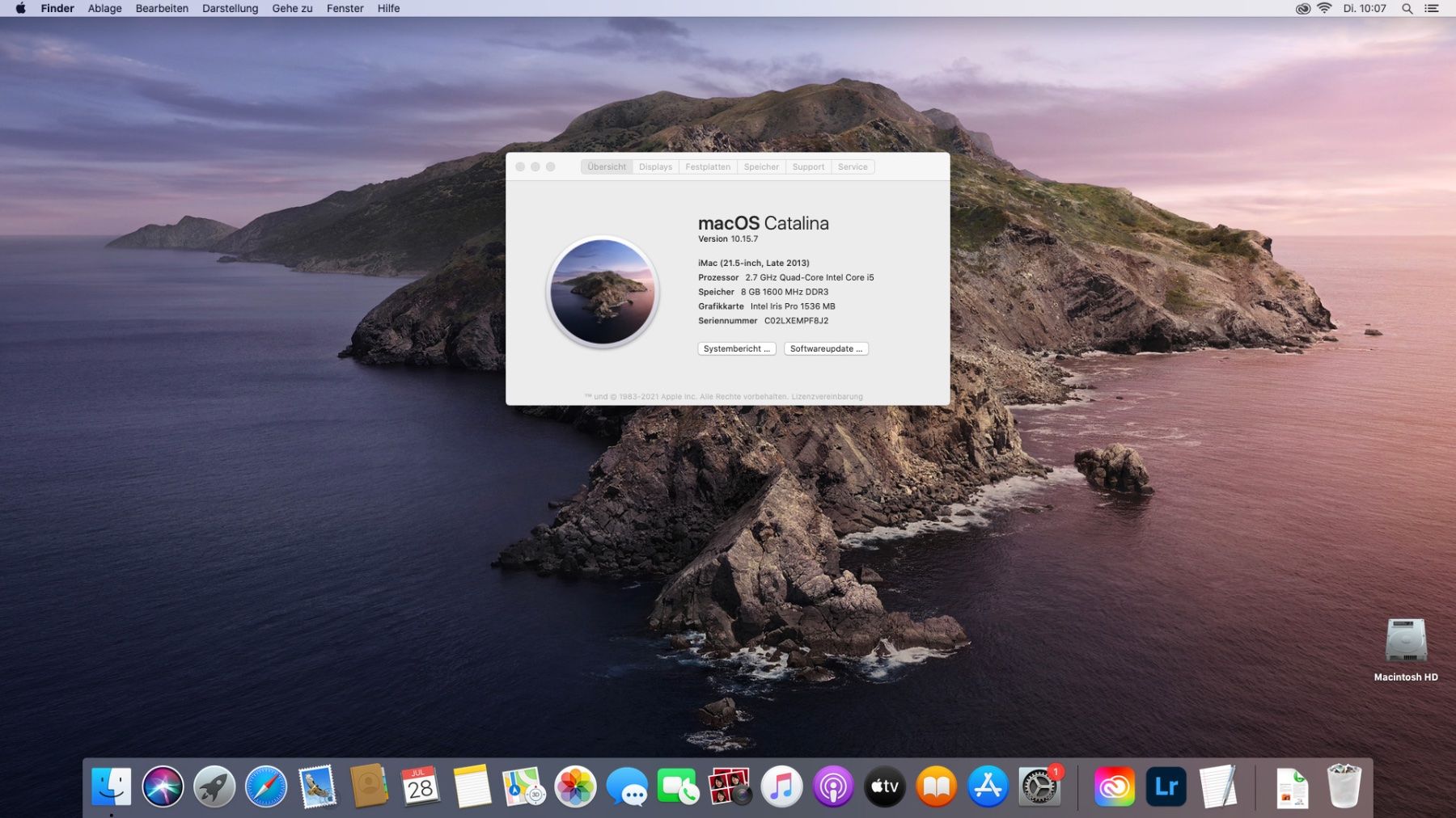 Apple PCs: iMac 21.5 Zoll, 1 TB – D'occasion à Abtwil SG par chaplin01 1