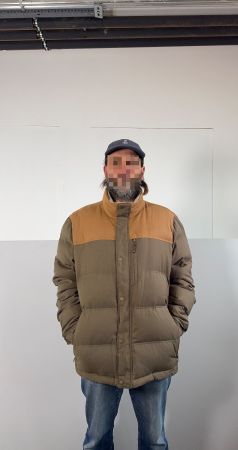 L. L. Bean winter jacket downtek MEN XL magnetic button