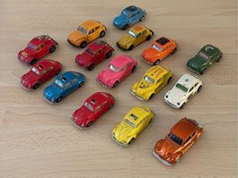 Lot de 15 petites voitures VW Coccinelle occasion