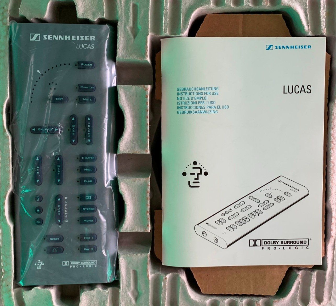 Home Cinema: SENNHEISER LUCAS Dolby Surround PRO-LOGIC - DSP Sound – Nuovo e nell'imballaggio originale da Lodrino venduto da Stema 4