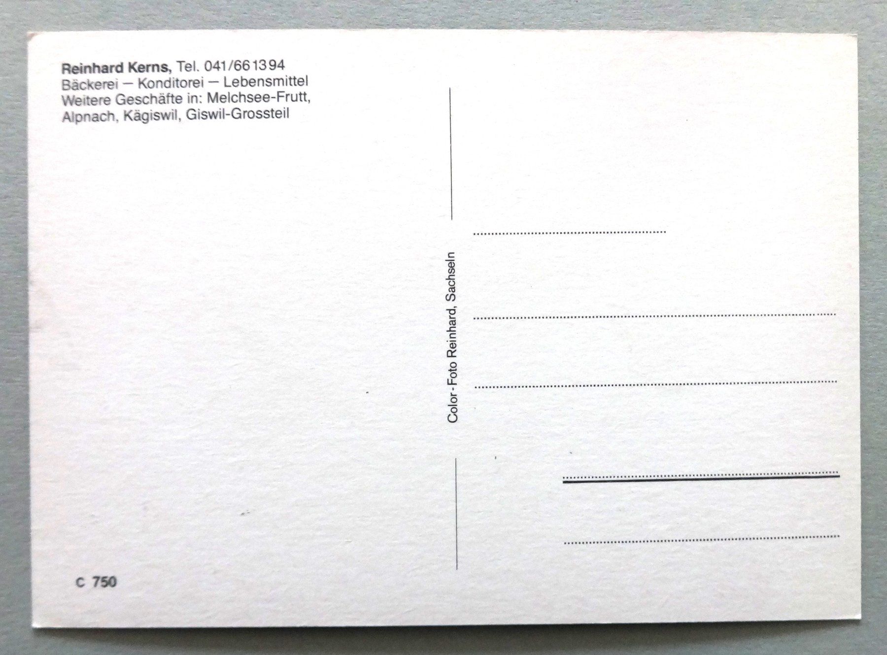 Cartoline postali: Kerns – Usato da Fétigny venduto da Billy2miny 1