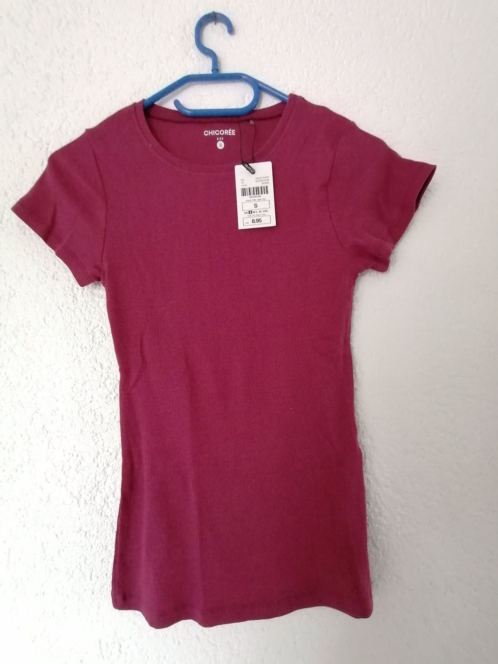 T-shirt: T-Shirt gerippt, Grösse S – Nuovo (secondo la descrizione) da Gerolfingen venduto da oceanblue