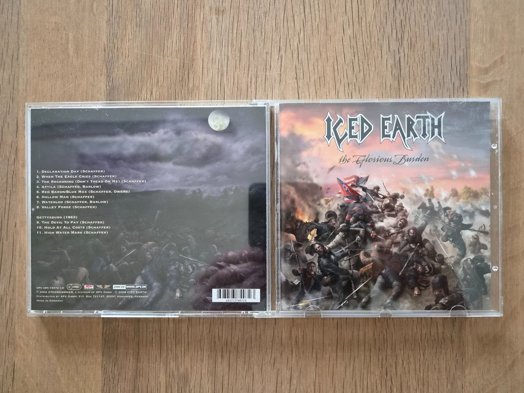 CDs: CD Iced Earth - The Glorious Burden, 2004 – Gebraucht aus Nebikon von Harley-Davidson01