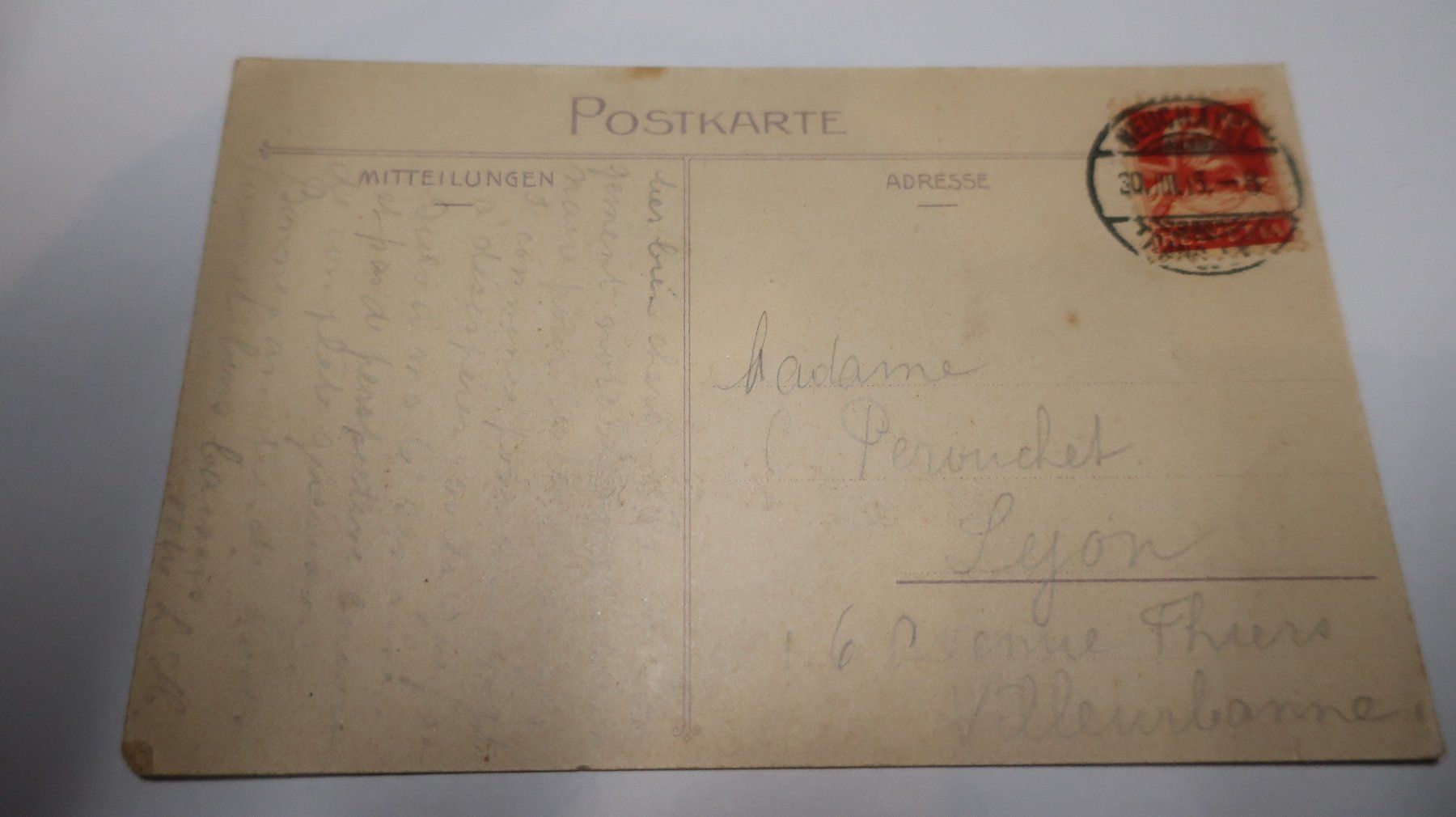 Cartoline postali: Spiez N° 1131  1915 – Usato da Cormoret venduto da Pascalll2001 5