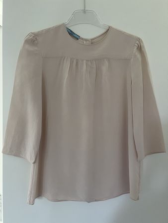 Prada Seidenbluse rosa, IT 40