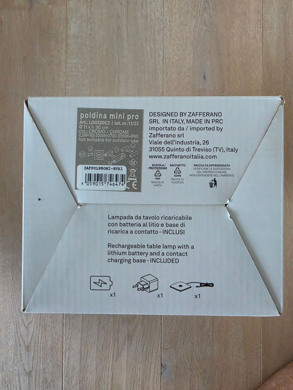 Lampes: Zafferano Poldina Mini Pro - Chrome Neu – Neuf avec emballage d'origine à Au ZH par csh_8y8k 2