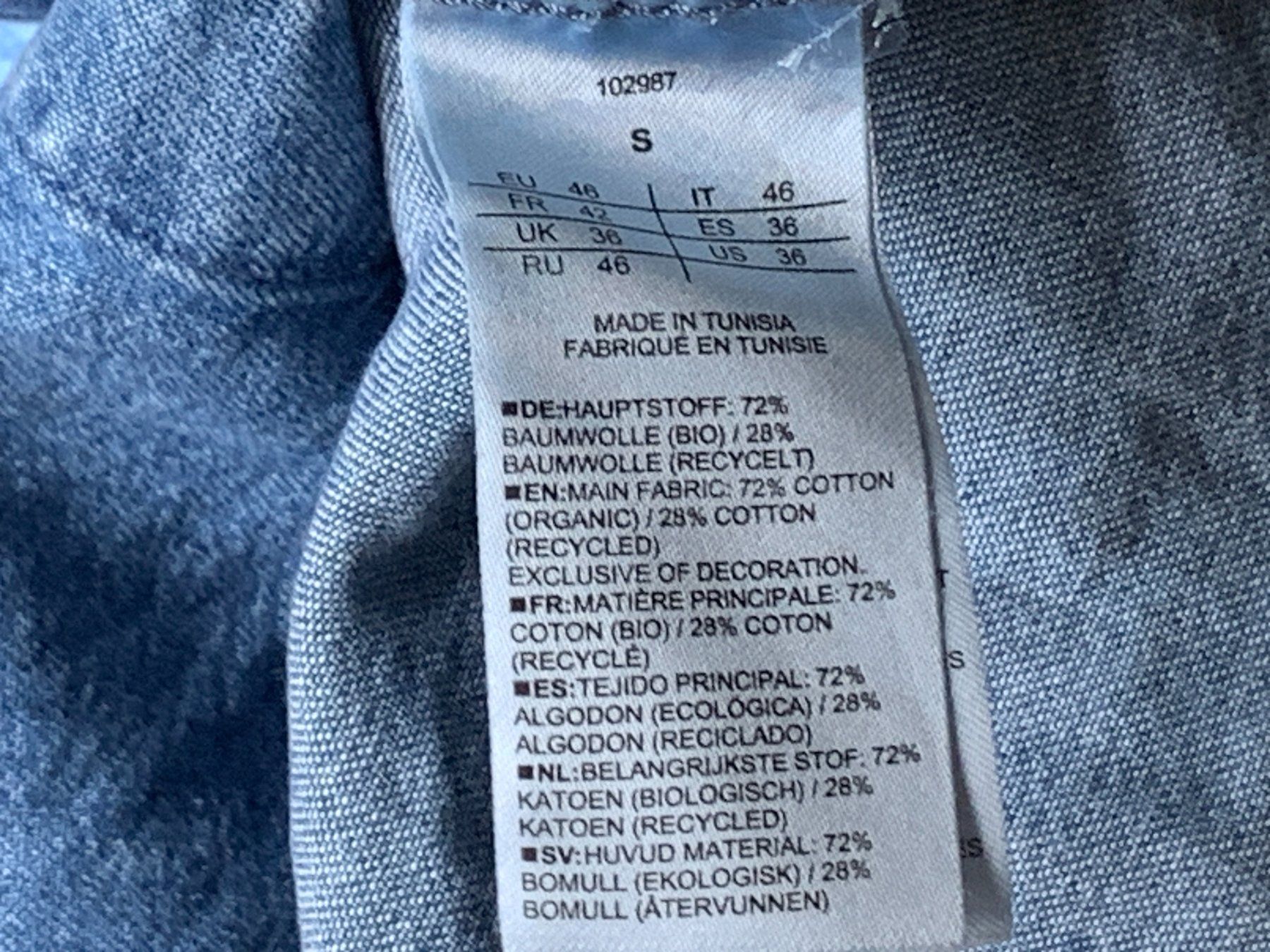 Armedangels Camicie: Armedangels Jeanshemd, Blau, Grösse S – Usato da Zürich venduto da lor_s6l8 5