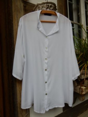 Tunika 100 % Baumwolle  *  MADE IN ITALY  *  M/L     wie neu