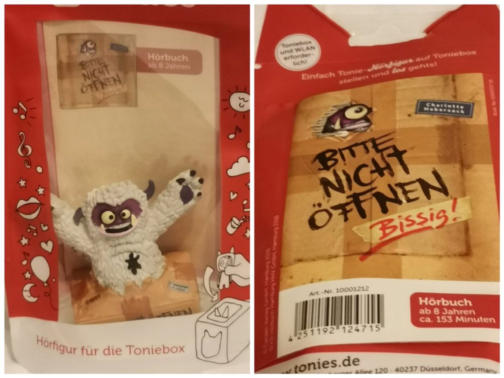 Monster Tonie Hörspiel Bitte nicht öffnen neu ovp 153 min Kaufen auf Ricardo
