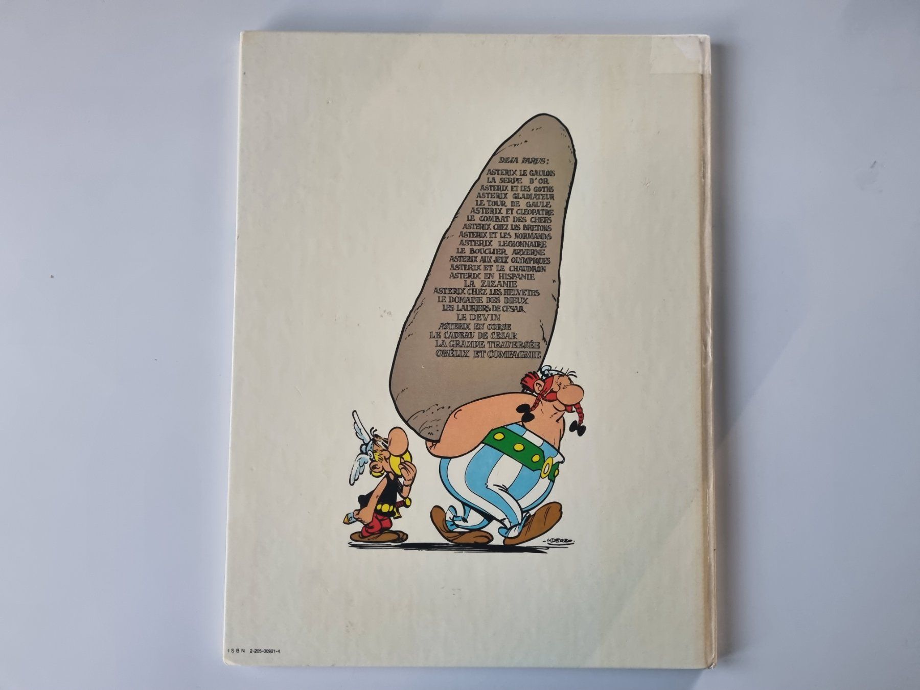 Fumetti: BD Astérix Le Combat des Chefs, 1966, couverture abîmée. – Difettoso da Echandens venduto da Dicot 1