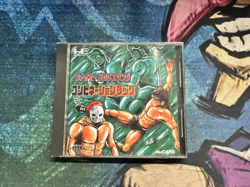Fire Pro Wrestling Combina 1990 HuCARD Human PC-Engine Tu 19,90