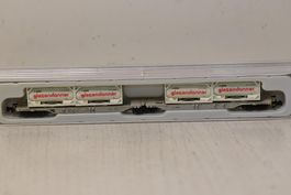 Doppeltragewagen  Giezendanner, Hobbytrain Spur N mit OVP