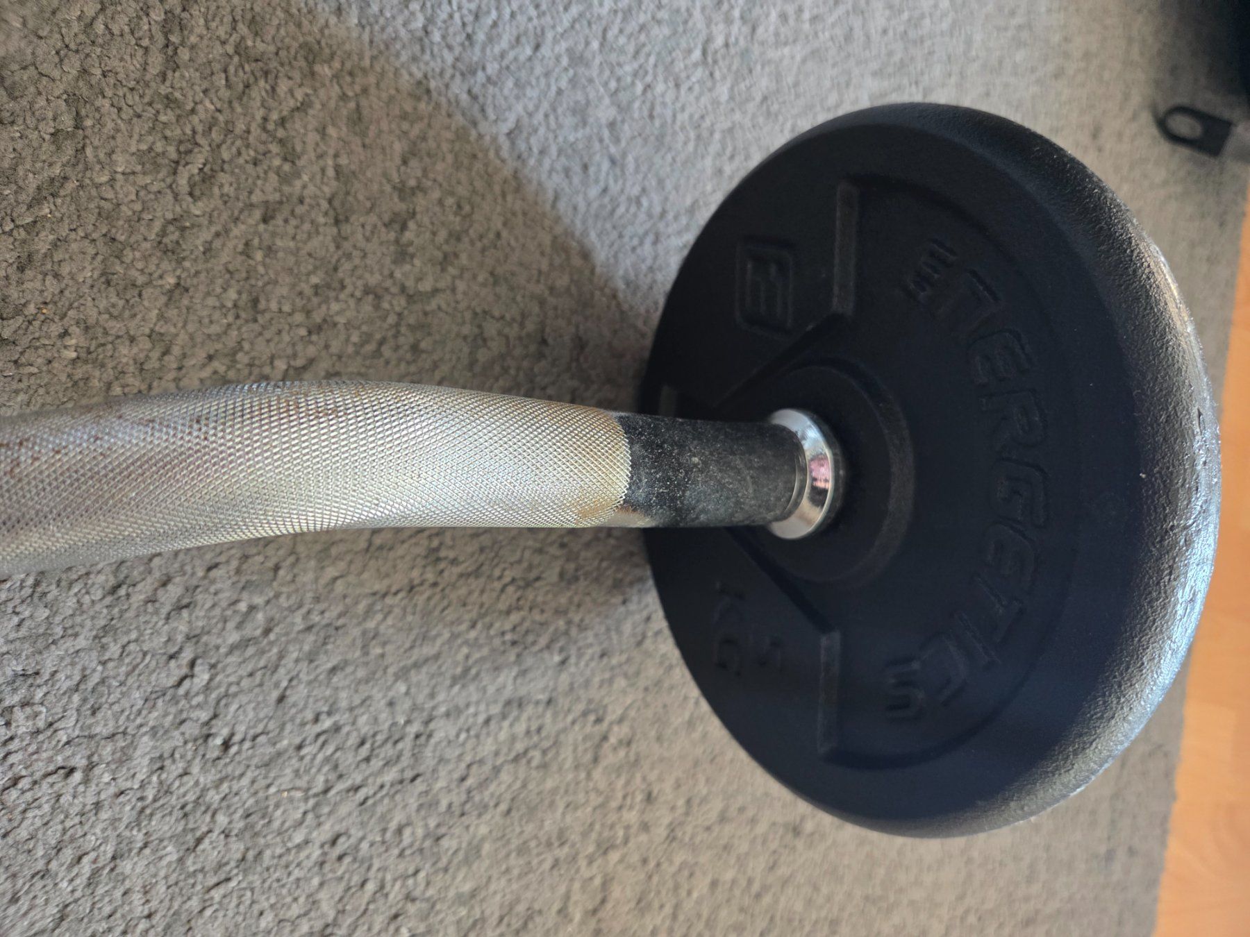 Manubri & Pesi: EZ Bar Curlstange mit Gewichten – Usato da Zürich venduto da Schmani_hu 2