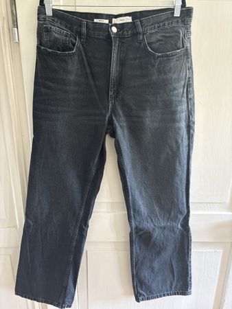 MNG Matilda Jeans Damen Schwarz Grösse 44 guter Zustand