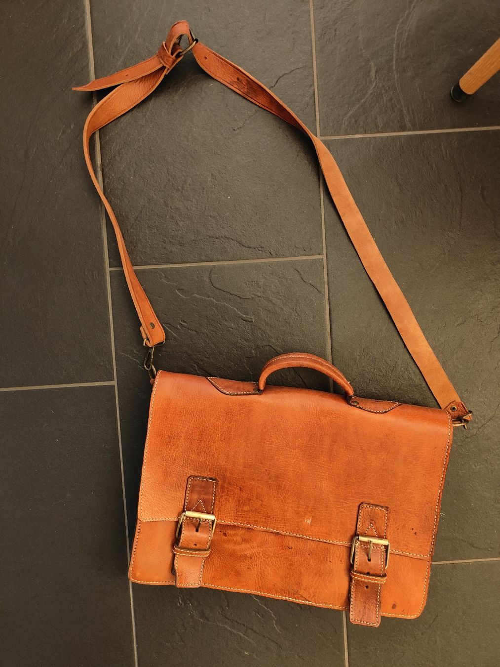 Valigie & Borse: Vintage Ledertasche / Aktentasche – Usato da Emmen venduto da Mocck 1
