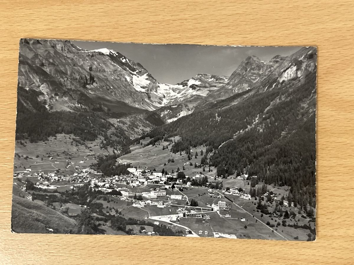 Ansichtskarten: Alte Ansichtskarte von Leukerbad-Loèche, Rarität! – Gebraucht aus Hinwil von Chuan2
