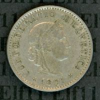 CHF___0.05 1921 vz-unz 5 Rappen