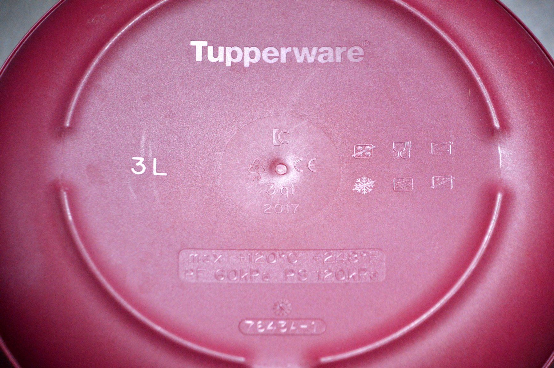 Tupperware Küchengeräte: Tupperware MicroQuick Pressure Cooker/ Schnellkochtopf 3L – Gebraucht aus Collonges von  6