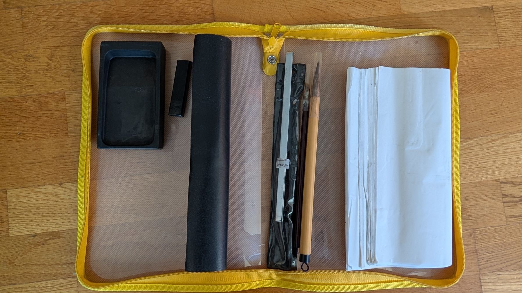 Pinsel: Japanisches Kalligrafie Set – Gebraucht aus Burgdorf von Henrikspringbrunn