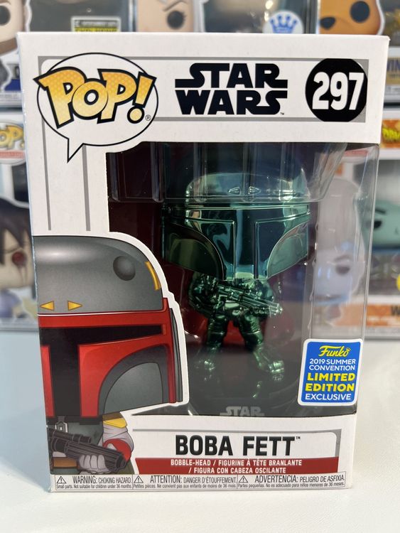 Lot De 5 Figurines Funko Pop! Star Wars - Édition Limitée - Vador, Storm, Boba Fett - NEUF