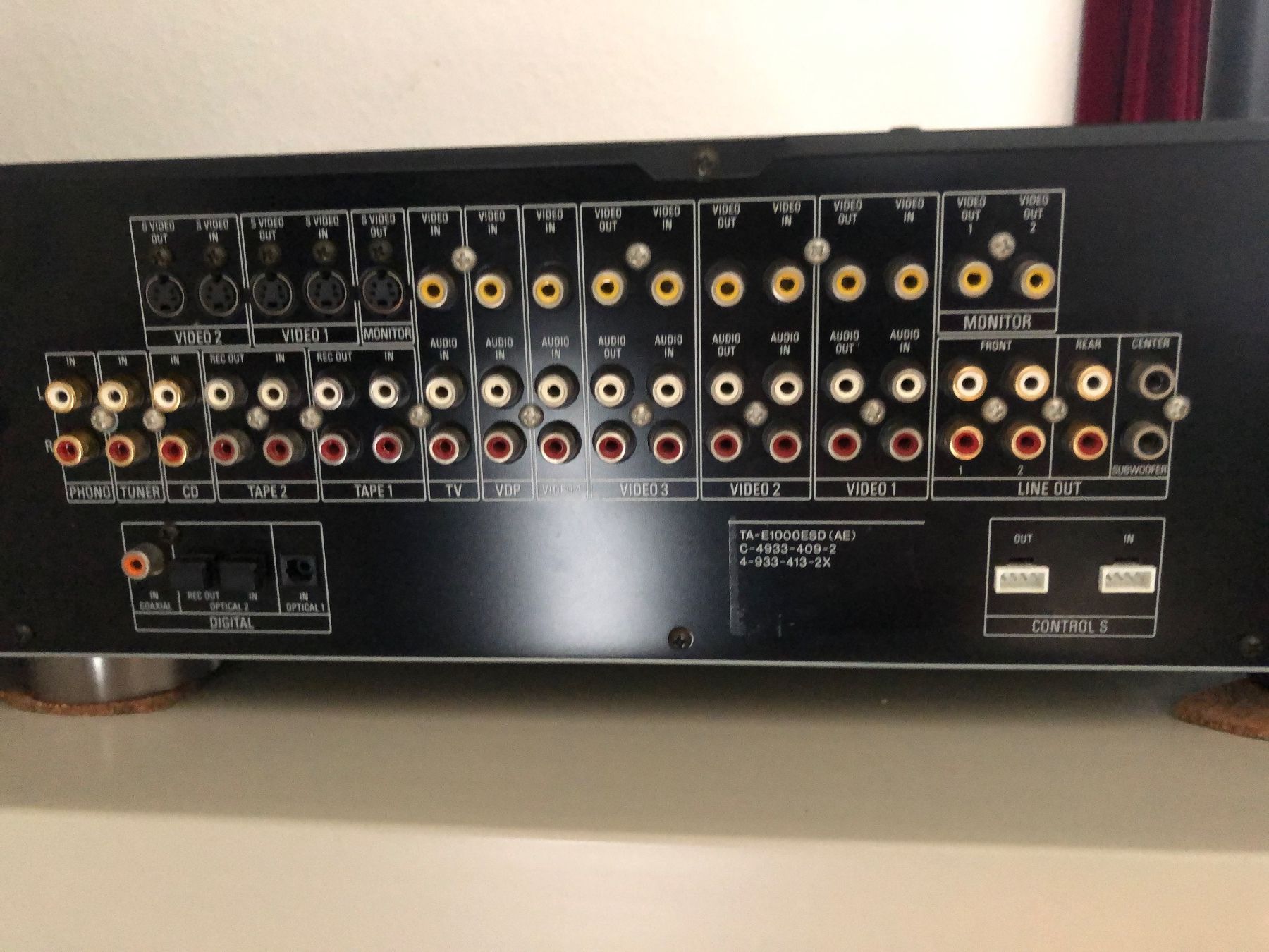 Sony Amplificateurs: Sony Digital Processing Control Amplifier TA-E 1000 ES – D'occasion à Münchenstein par Lexa-70 2