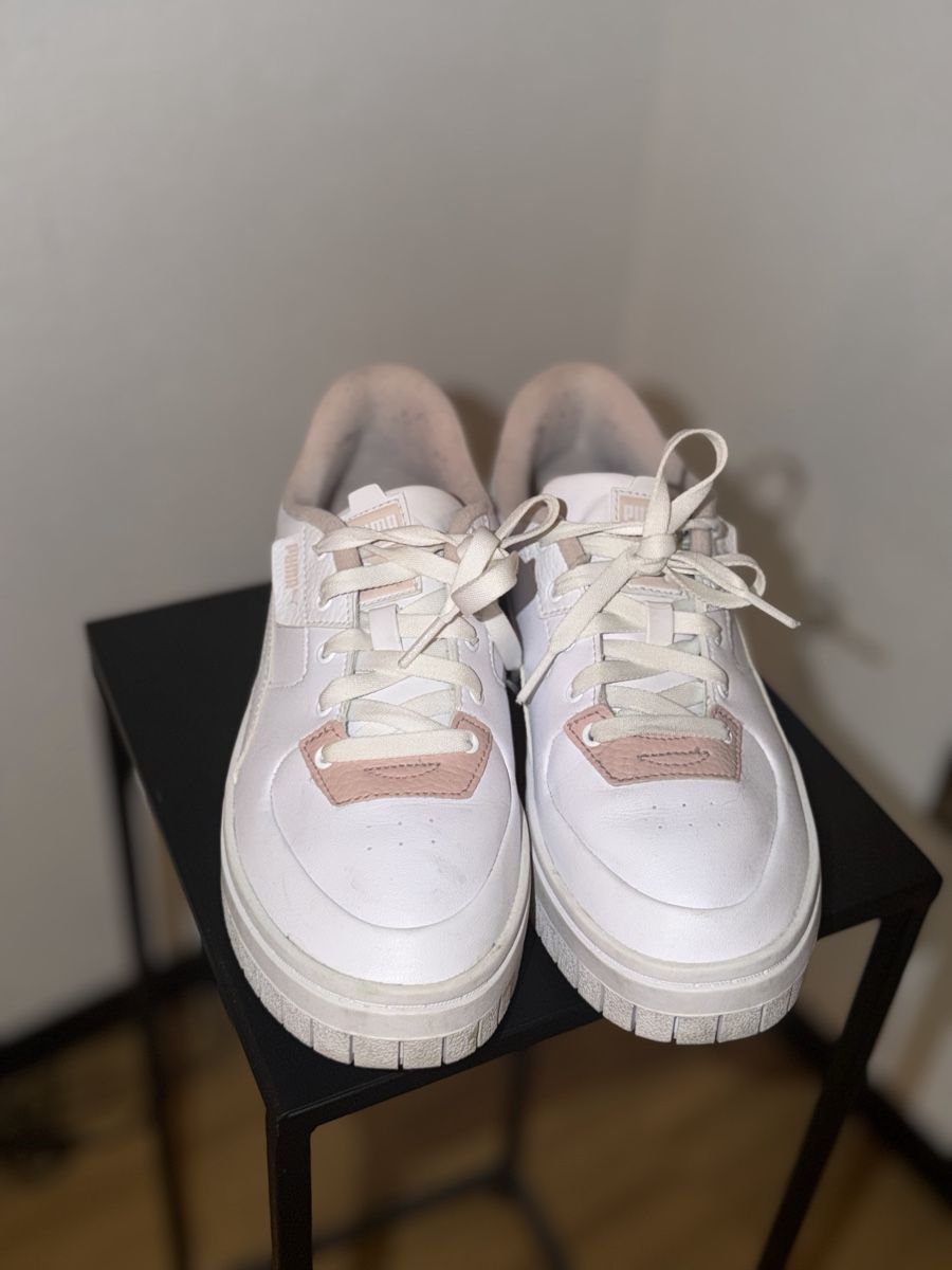 Puma Scarpe da donna: Weisse Puma Sneaker – Usato da Niederuzwil venduto da Lisascloset 3