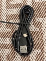 Ladekabel USB auf Micro-USB schwarz neuwertig