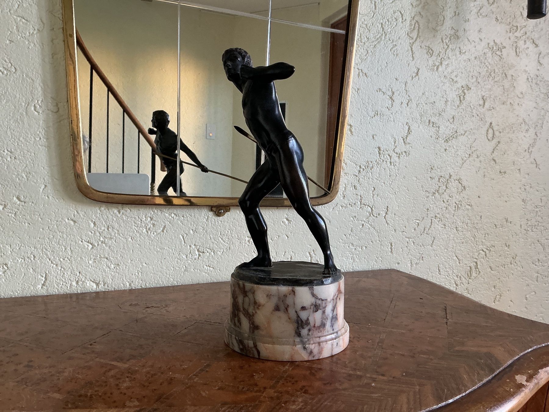 Sculture & Statue: Bronze Speerwerfer Georg Schrimpf 1910 – Usato da Bern venduto da vielerart 2