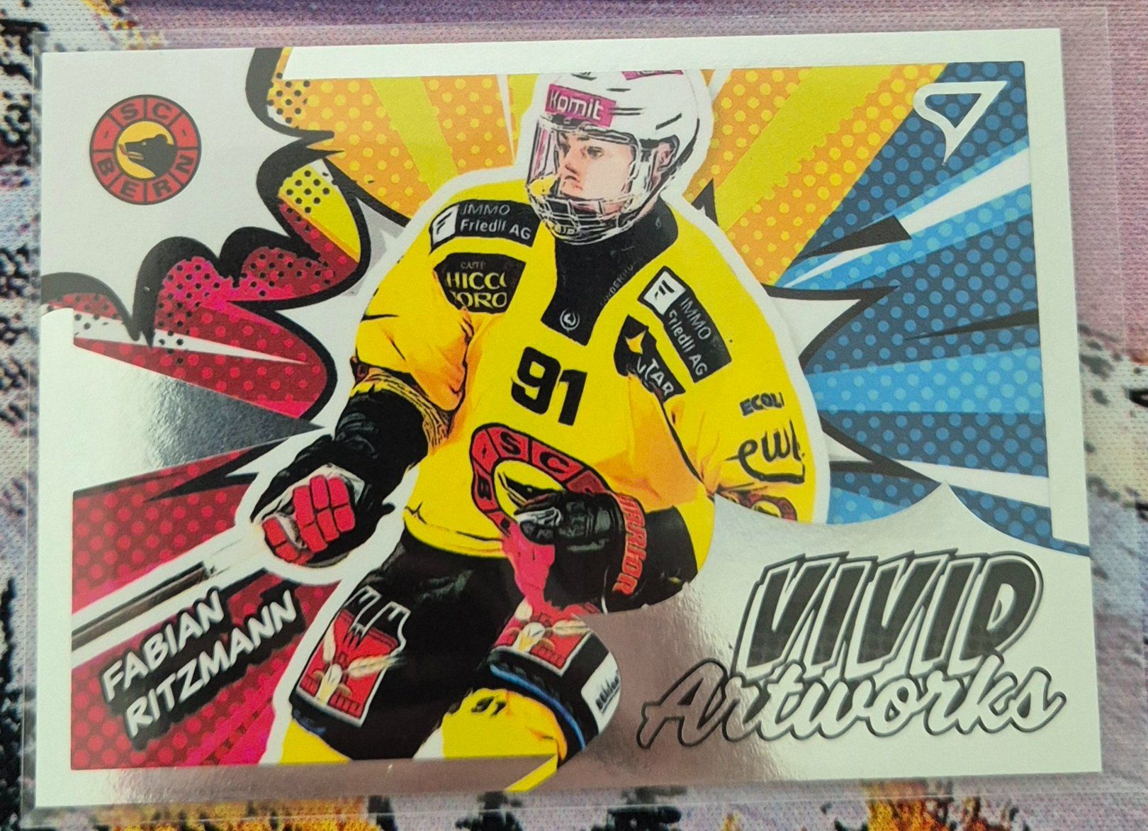 Sportzoo Carte collezionabili: Fabian Ritzmann Vivid Artworks SC Bern SCB – Nuovo (secondo la descrizione) da Biel/Bienne venduto da raphdu