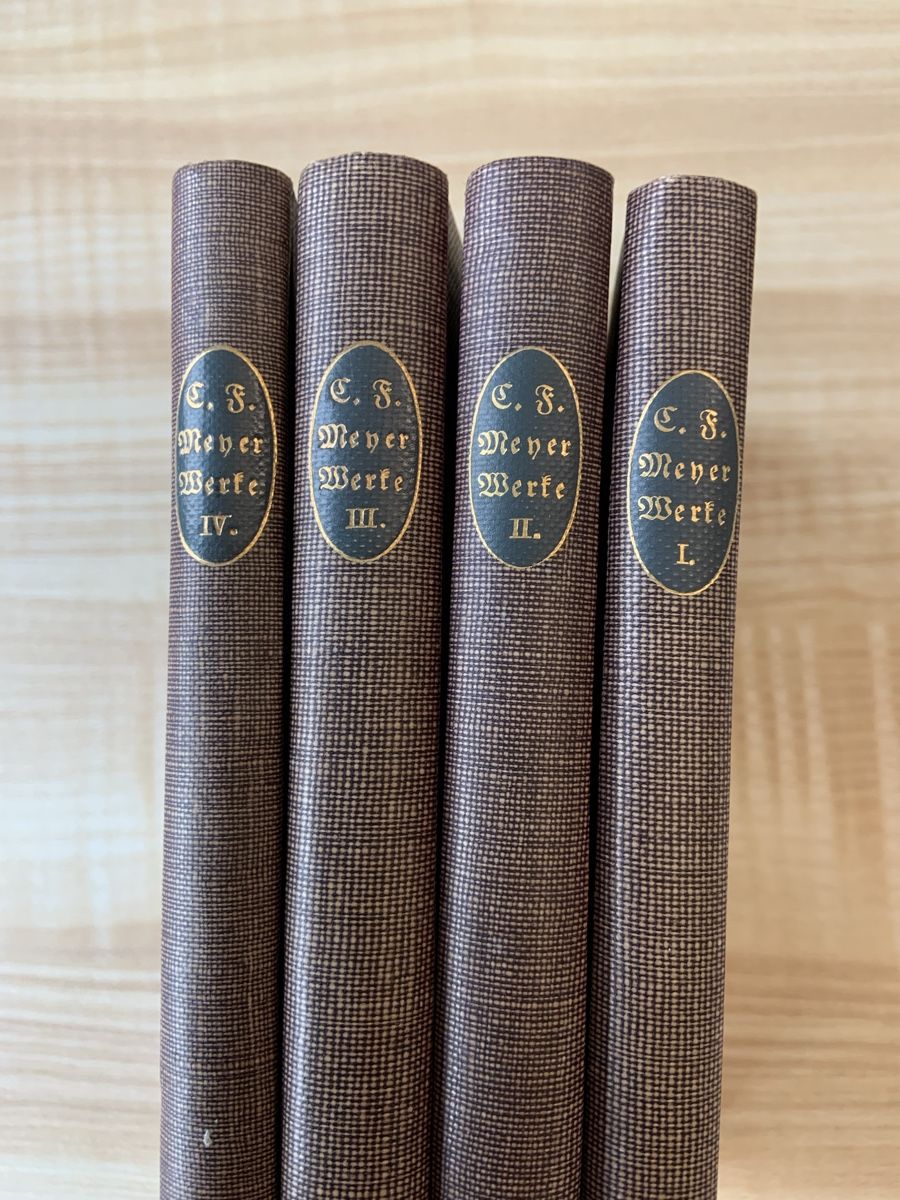 Libri: Conrad Ferdinand Meyer, Werke in 4 Bänden – Usato da Elgg venduto da dan_f8gv