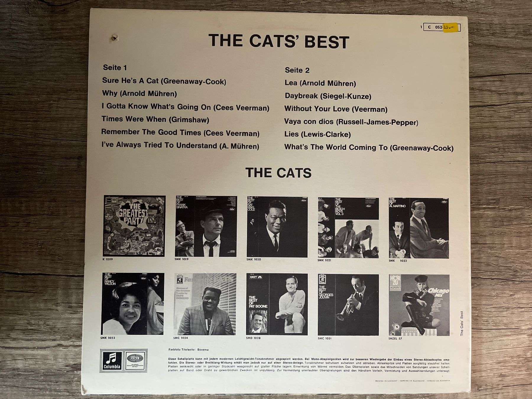 Schallplatten: A185/The Cats - Best – Gebraucht aus Frutigen von Philippe_jsp 1